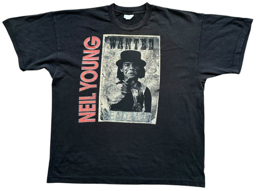 Shirt vintage neil young - vintage,
