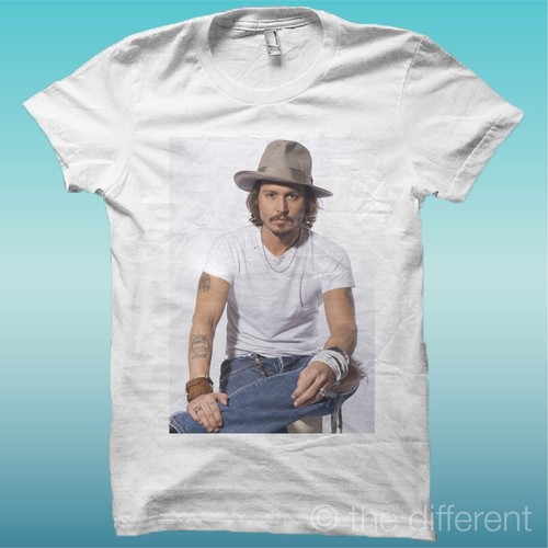 Shirt johnny depp model - t-shirt, "