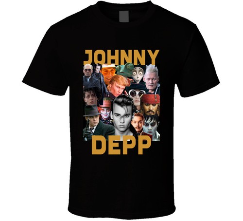 Maglietta johnny depp movies - depp,