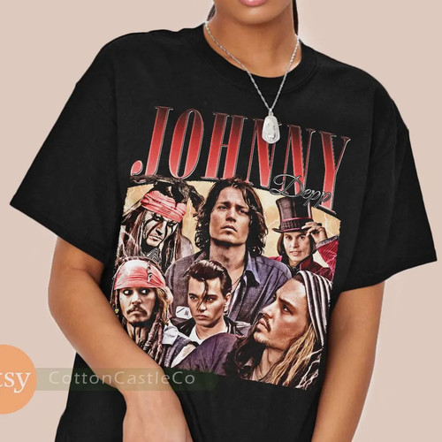 Maglietta johnny depp - maglietta,