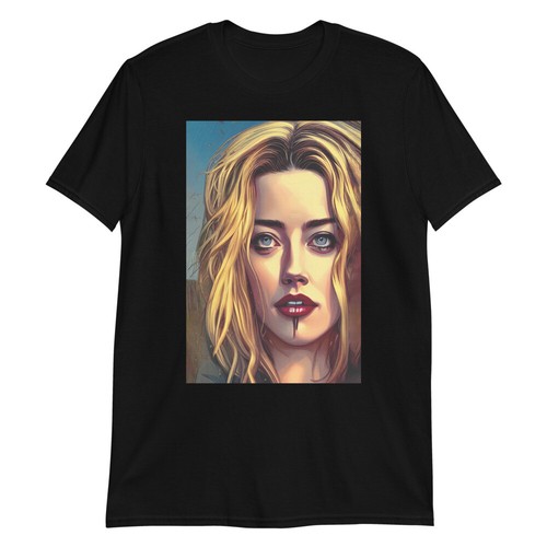 Shirt unisex amber heard - t-shirt,